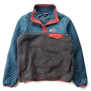 Patagonia mixed snap-t pullover fleece